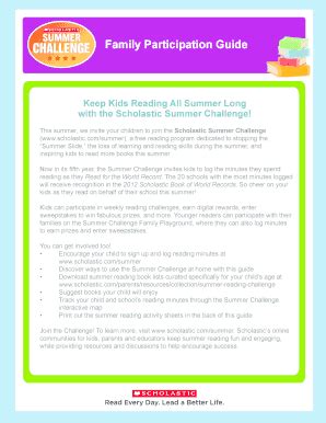 Fillable Online Family Participation Guide Fax Email Print - pdfFiller