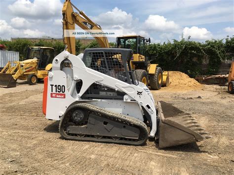 2002 Bobcat T190 Compact Crawler Loader Skidsteer; Hi - Flo; 3430 Hrs
