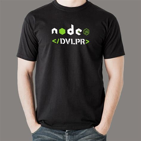 Node.js Developer T-Shirt - Server-Side Genius Unleashed - TEEZ.in