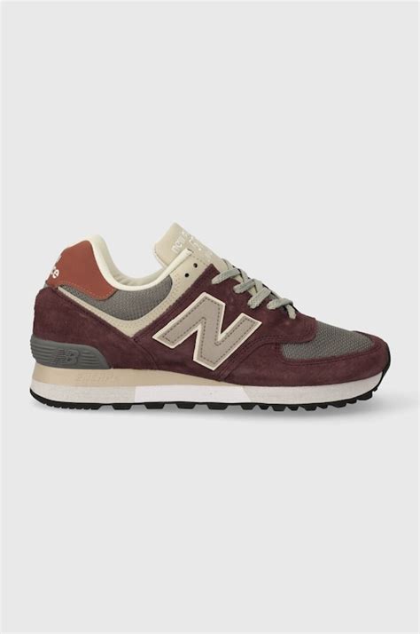 Tenisky New Balance OU576PTY Made in UK vínová barva | koupit na PRM