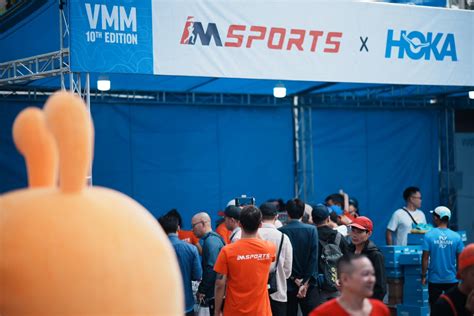 Gian hàng Imsports x Hoka tại giải VMM 2023