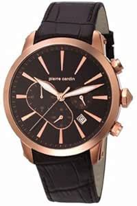 Pierre Cardin Chronograph Brown Dial Men's Watch - PC105431F10 : Amazon ...