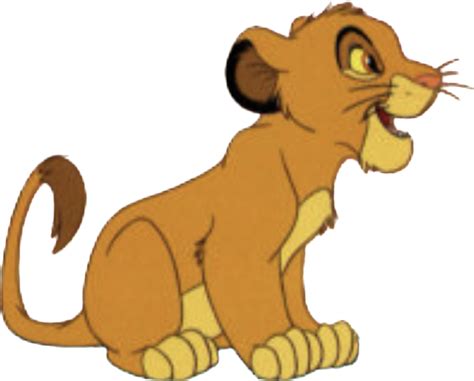 Image result for Simba PNG Scared
