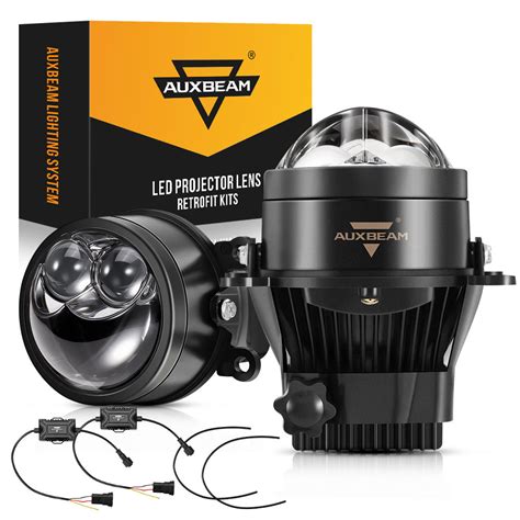 3 Inch 136W 6000K Double Hyperboloid Bi-LED Projector Laser LED Fog Li