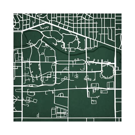 Michigan State University - Campus Maps - Touch of Modern