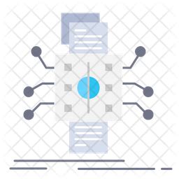 Data Processing Icon - Download in Flat Style