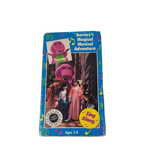 Barney Magical Musical Adventure Vhs Ebay