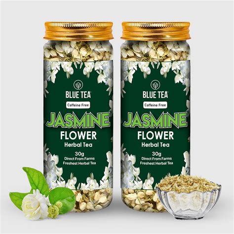 Jasmine Tea – Floral Herbal Infusion for Calm & Clarity – Blue Tea ...