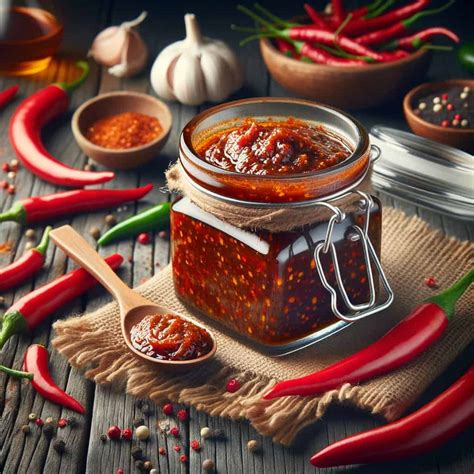 Fermenteerde Chili-pasta - Hart in Shape