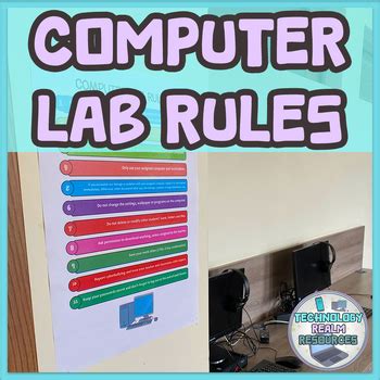 Image result for Computer Lab Rules for Students