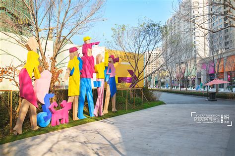 商业街雕塑 雕塑设计 |空间|展陈设计|yueart - 原创作品 - 站酷 (ZCOOL)