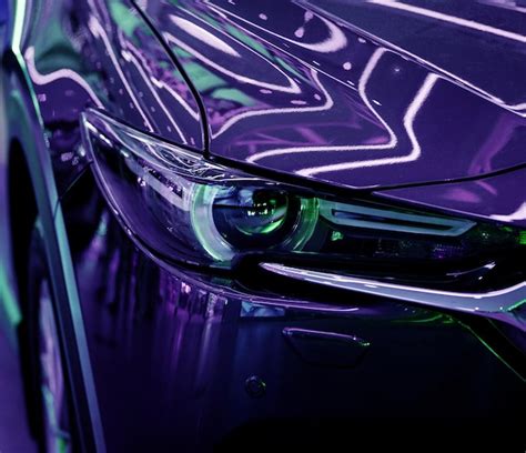 Car headlights | Premium Photo