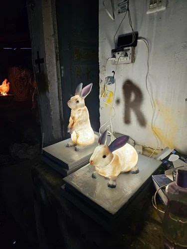 Fiber Glowing Staute - Glowing Fibre Animals Manufacturer from New Delhi