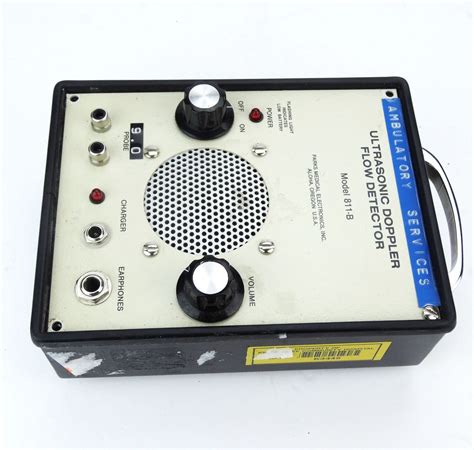 Parks Medical Electronics Ultrasonic Doppler Flow Detector 811-B 9.0 ...