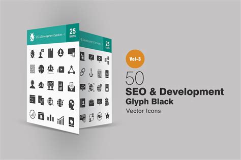 50 Seo Development Icons ZCMU3UZ