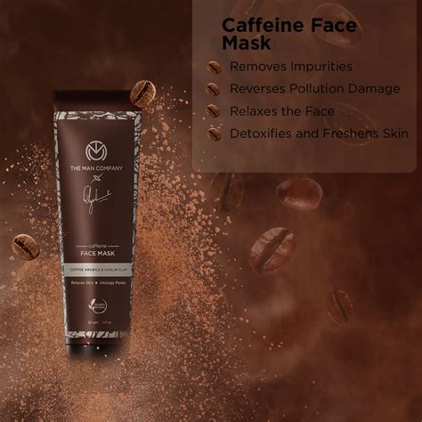 Buy Caffeine Face Mask (30 gm) Online for Men – The Man Company