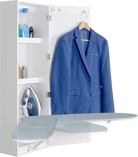 Amazon.com: Facilehome Wall Mount Ironing Board Cabinet,Built in Swivel ...