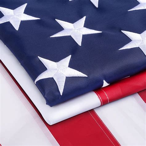 Amazon.com : American Flag 5x8, USA Flags for Outdoor Indoor, 420D ...