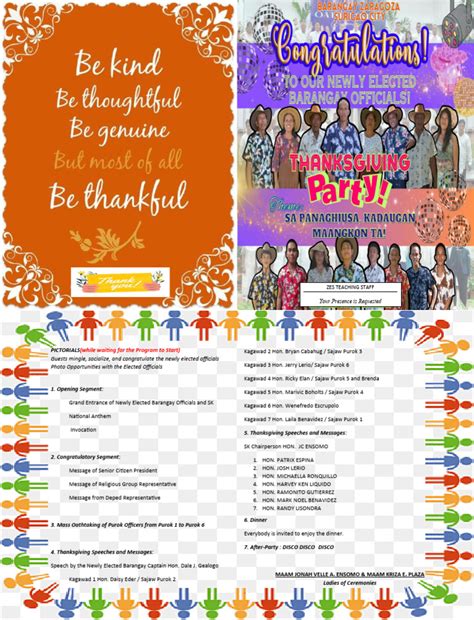 Image result for Thanksgiving Program Outline