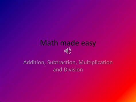 Math Is Easy 的图像结果