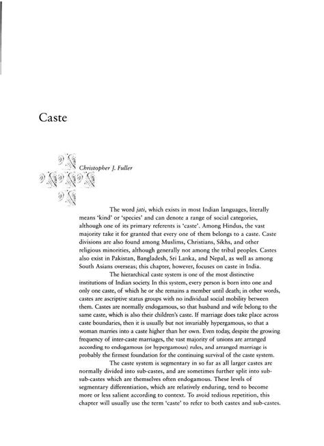 Fallsem 2024-25 BHUM106L TH VL2024250104838 Caste System Reference ...