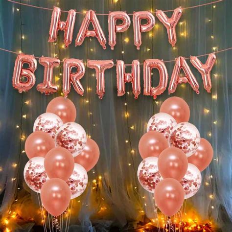 THE AMEX COMPANY Happy Birthday Decorations Kit / Items | Birthday ...