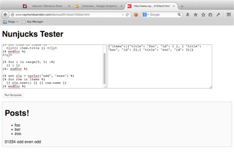 Image result for Nunjucks Tutorial