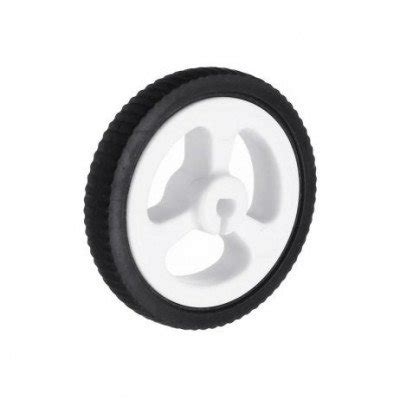 34mm Mini Car N20 Motor Rubber Small Wheel - TEKTOWN