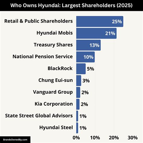 Who Owns Hyundai: Largest Shareholders – Brands Owned By