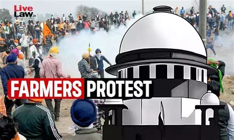Protest Peacefully, Don't Cause Inconvenience To Public: Supreme Court ...