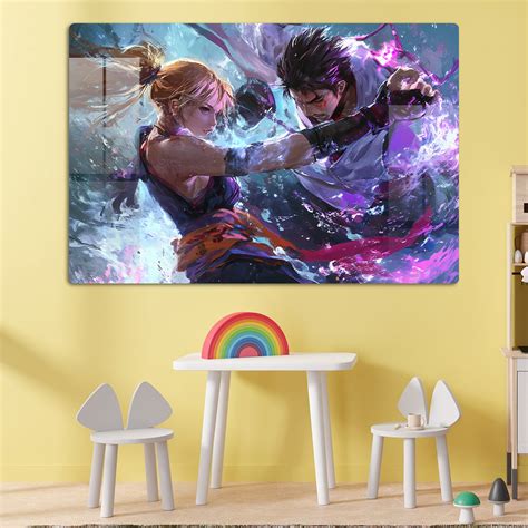 Gen Z Mercenaries Anime Wall Art: A Dangerous Game – FIVE KRAFT