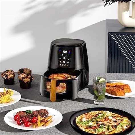 AboveMoon 6.0 QT Large Digital Air Fryer with Window for India | Ubuy