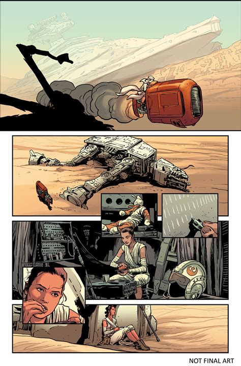 Look Inside Marvel's New Star Wars: The Force Awakens Adaptation ...