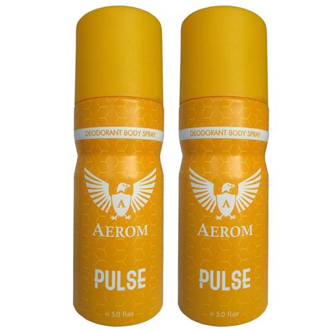 Buy Aerom Pulse Deodorant Body Spray, 300 ml (Pack of 2) Online at Low ...