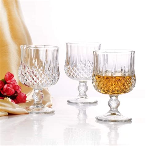 Eazy Sales Crystal Clear Brandy Glasses Set | 200ml Premium Glasses ...