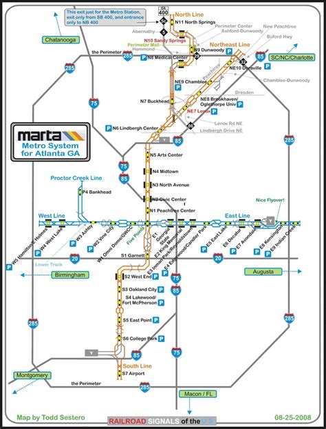 Atlanta Marta Route Map 2013 After 20 Years, MARTA Planning Second
