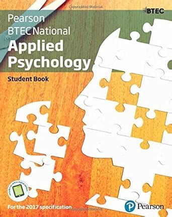BTEC National Applied Psychology Student Book + Activebook : Harty ...