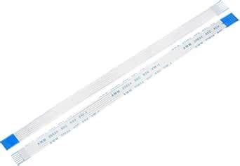 SHIVLAHERI FFC Cable 6 Pin 1mm Pitch (Reverse Side Pin Contact) Flex ...