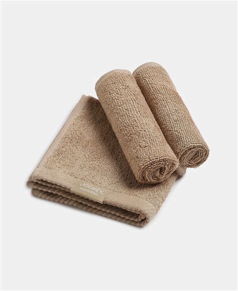 Buy Pack of 6 Cotton Terry Ultrasoft and Durable Solid Face Towel ...