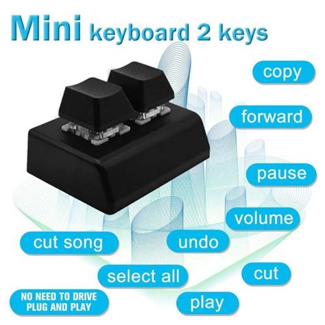 Red Axis USB Keypad 2 Key Copy and Paste Custom | Ubuy India