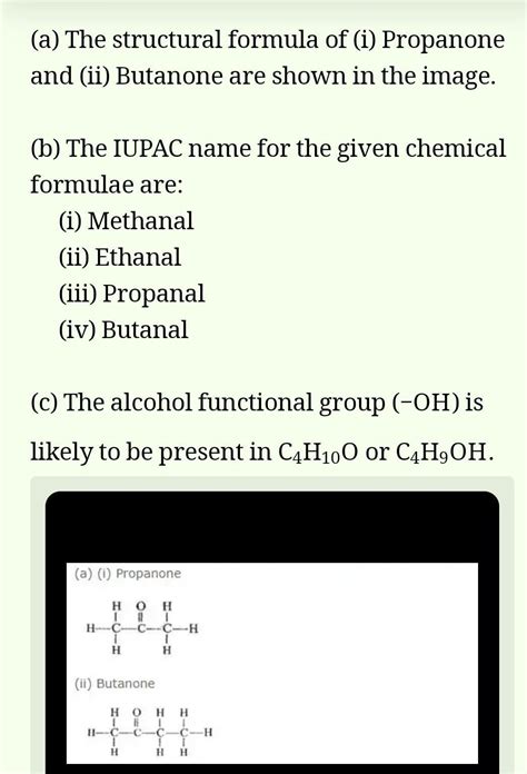 .ii) Applying IUPAC rules, derive the structural formula of the ...