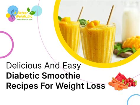 Delicious and easy diabetic smoothie recipes for weight loss - Better ...