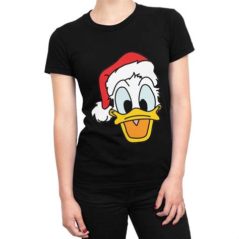 Disney Donald Duck Merry Christmas Women T-Shirts Ins T Shirt Short ...