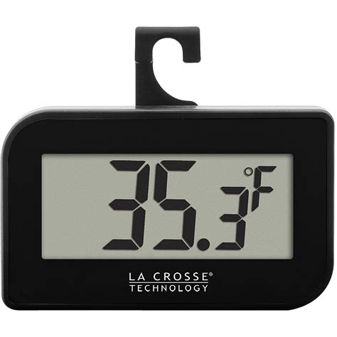 La Crosse Technology 314-152-B Digital Refrigerator-Freezer Thermometer ...