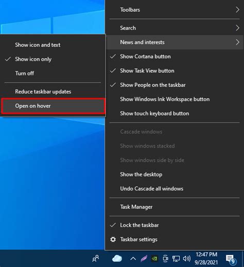 Remove Taskbar Weather Windows 1.0 的图像结果