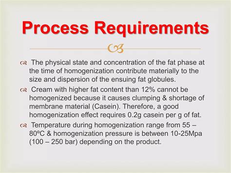 Homogenization | PPTX