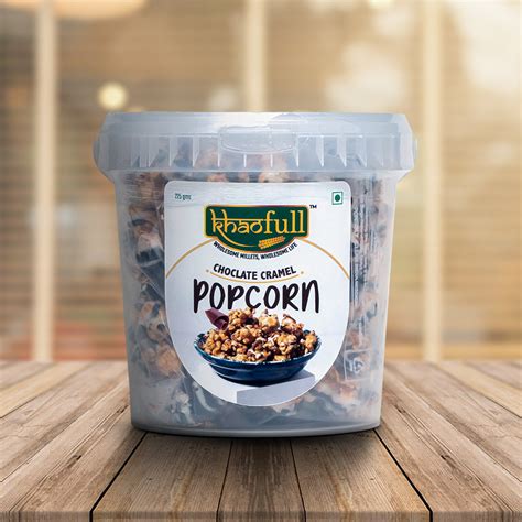 CHOCOLATE CARAMEL POPCORN BIG & CLASSIC CARAMEL POPCORN SMALL (COMBO)