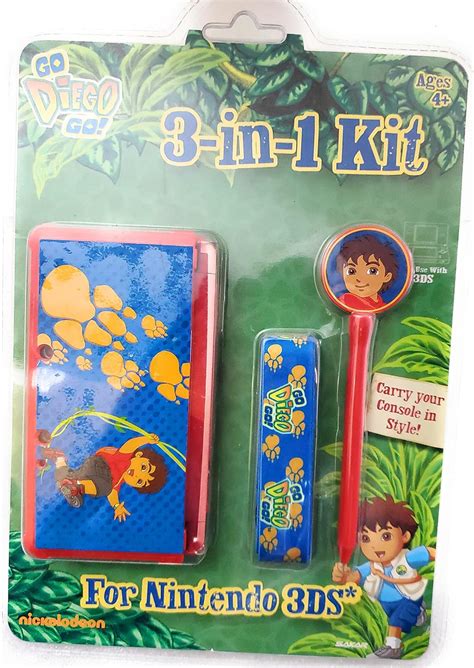 Go Diego Go 3-in-1 Kit For 3DS : Amazon.in: Video Games