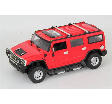 Playzu R/C Car Hummer H2 (Red) R/C 1:14 Red 6 Years+