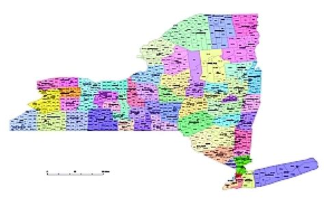 New York Within New York State Zip Code Map - Printable Map